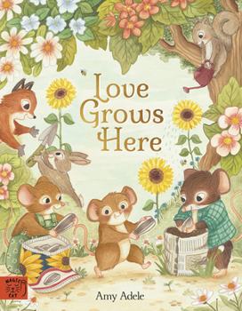 Paperback Magic Cat Publishing Magic Cat Love Grows Here - Amy Adele. Book