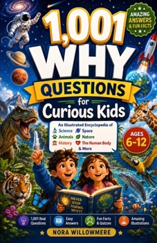 1,001 WHY Questions for Curious Kids: An Illustrated Encyclopedia of Amazing Answers & Fun Facts About Science, Space, Animals, Nature, History, the Human Body & More for Ages 6-12