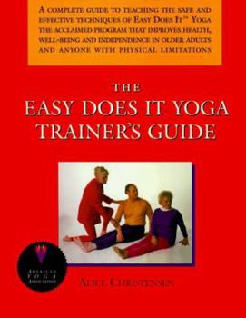 Spiral-bound The Easy Does It Yoga Trainer's Guide Book