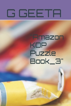 Paperback "Amazon KDP Puzzle Book_3" Book