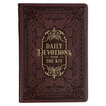 Leather Bound Daily Devotions from the KJV Book