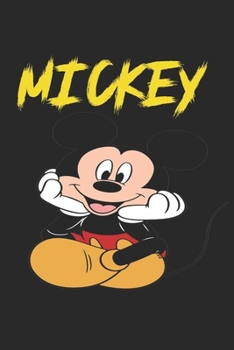 Paperback Composition Notebook: Disney Mickey Mouse Comic Classic Journal: /Notebook Blank Lined Ruled 6x9 100 Pages Book