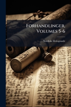Paperback Forhandlinger, Volumes 5-6 [Danish] Book