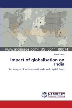 Paperback Impact of globalisation on India Book