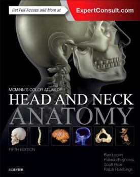 Hardcover McMinn's Color Atlas of Head and Neck Anatomy Book