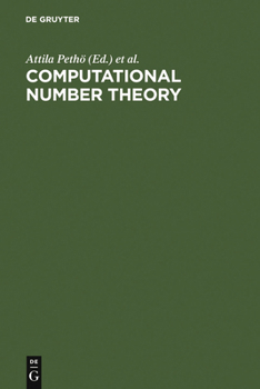 Hardcover Computational Number Theory Book