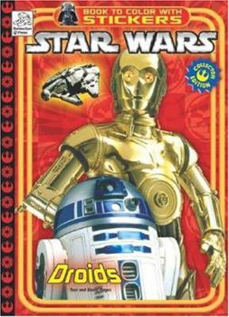 Paperback R2D2 C3PO with Sticker (Star Wars (Dalmatian Press)) Book