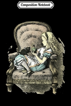 Composition Notebook: Alice in Wonderland in Big Chair Vintage Illustration  Journal/Notebook Blank Lined Ruled 6x9 100 Pages