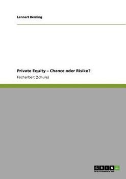 Paperback Private Equity - Chance oder Risiko? [German] Book