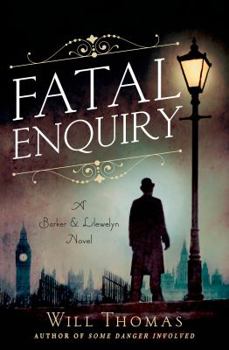 Hardcover Fatal Enquiry: A Barker & Llewelyn Novel Book