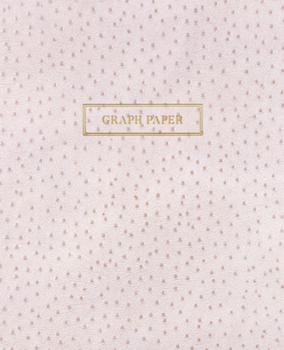 Graph Paper: Executive Style Composition Notebook - Cream Ostrich Skin Leather Style, Softcover | 7.5 x 9.25 - 100 pages (Office Essentials)