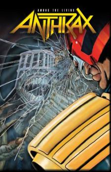 Hardcover Anthrax - Among The Living Graphic Novel Z2 Comics Exclusive Dredd Variant Hardcover Edition Book