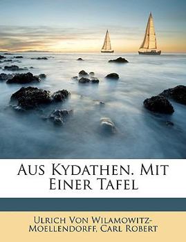 Paperback Aus Kydathen. Mit Einer Tafel [German] Book