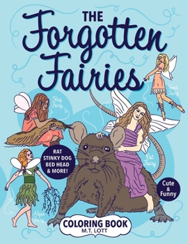 Paperback The Forgotten Fairies Coloring Book