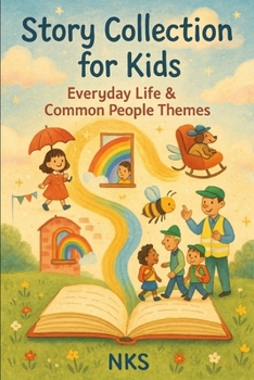Paperback Story Collection for Kids: Everyday Life and Common People Themes Book
