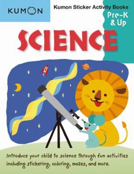 Paperback Kumon Sticker Activity Books: Science Prek & Up Book