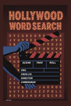 Hollywood Word Search: 50 Puzzles Celebrating Movies, Actors, and Iconic Films (Reeder Road Puzzles)