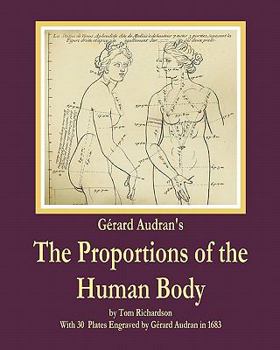 Paperback Gerard Audran's The Proportions of the Human Body Book