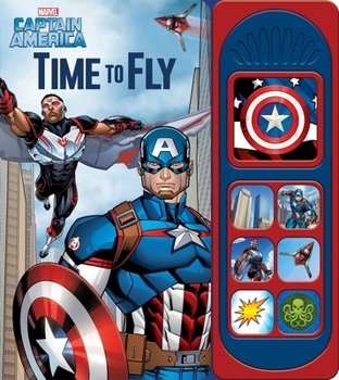 Board book Marvel Captain America: Time to Fly Sound Book [With Battery] Book