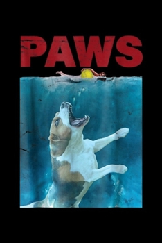 Paperback paws: Funny Beagle UnderWater Dogs Journal/Notebook Blank Lined Ruled 6x9 100 Pages Book