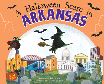 Hardcover A Halloween Scare in Arkansas Book