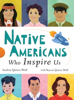 Hardcover Native Americans Who Inspire Us Book