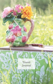 Paperback Travel Journal: Flowers Book