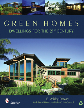 Hardcover Green Homes: Dwellings for the 21st Century Book