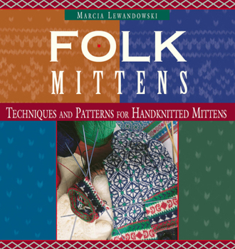 Paperback Folk Mittens Book