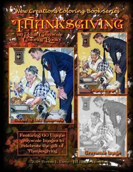 Paperback New Creations Coloring Book Series: Thanksgiving Book