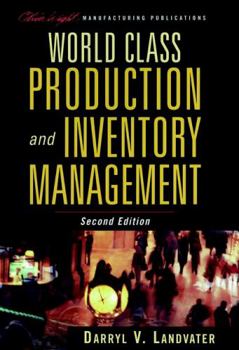 Hardcover World Class Production and Inventory Management Book