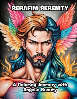 Paperback Serafim Serenity: A Coloring Journey with Angelic Beauty Book