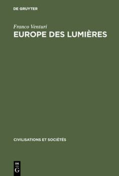Hardcover Europe des lumières [French] Book