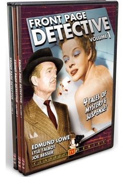 DVD Front Page Detective Collection Book