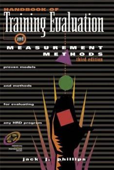 Hardcover Handbook of Training Evaluation and Measurement Methods Book