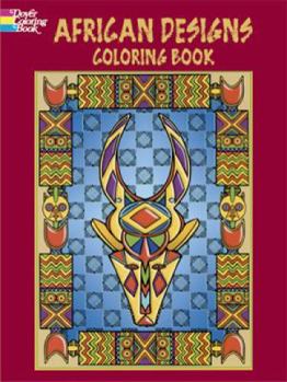 Paperback African Designs Coloring Book