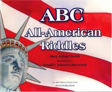 Hardcover ABC All-American Riddles Book