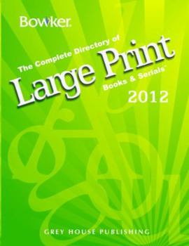 Paperback Large Print Books & Serials 2012 Book