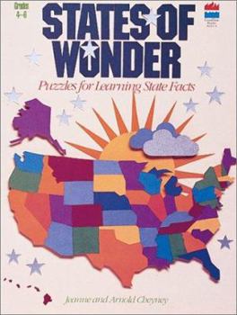 Paperback States of Wonder: Puzzles for Learning State Facts Book