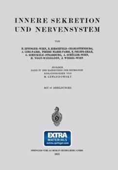 Paperback Innere Sekretion Und Nervensystem [German] Book