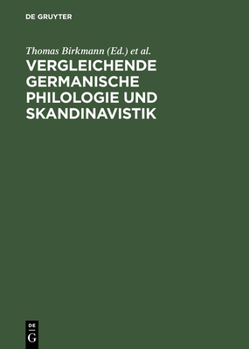 Hardcover Vergleichende Germanische Philologie und Skandinavistik [German] Book