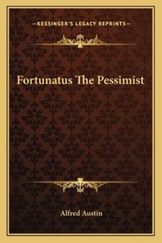 Paperback Fortunatus The Pessimist Book