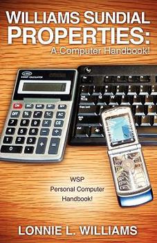 Paperback Williams Sundial Properties: A Computer Handbook! Book