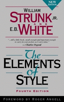 The Elements of Style book by E.B. White