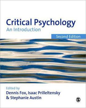 Paperback Critical Psychology: An Introduction Book