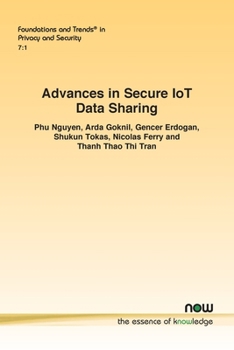 Paperback Advances in Secure IoT Data Sharing Book