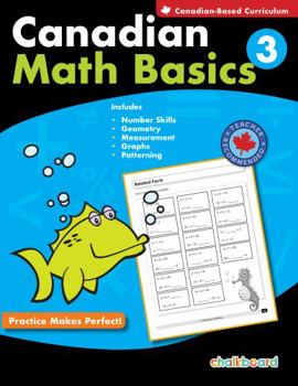 Paperback Canadian Math Basics Grade 3 Book