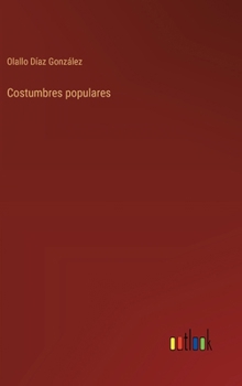 Hardcover Costumbres populares [Spanish] Book