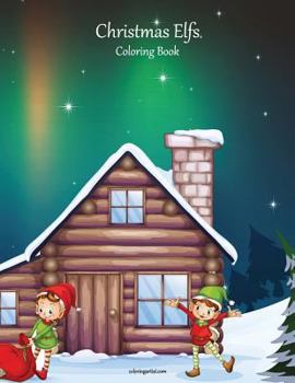 Paperback Christmas Elfs Coloring Book 1 Book