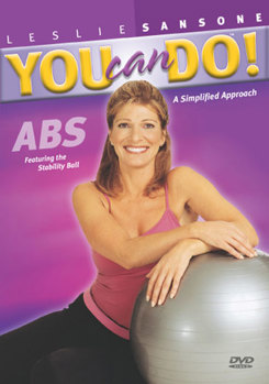 DVD Leslie Sansone: You Can Do Abs Book
